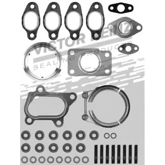 Turbocompresor, Set Montaj