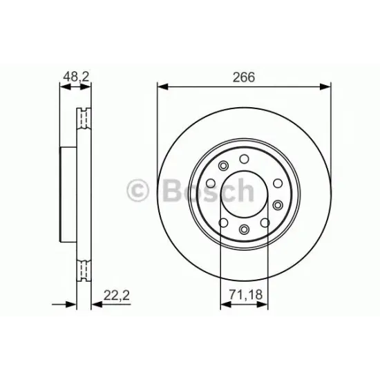 Disc Frana FEBI BILSTEIN 105713