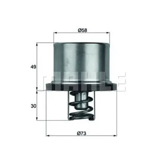 Lichid Racire, Termostat