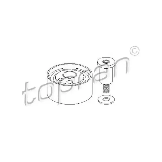 Curea Distributie, Rola Intinzator TOPRAN 108 173