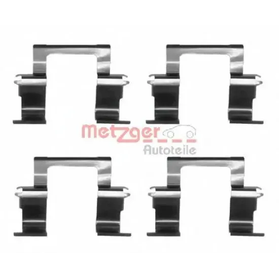 Set Accesorii, Placute Frana METZGER 109-1274