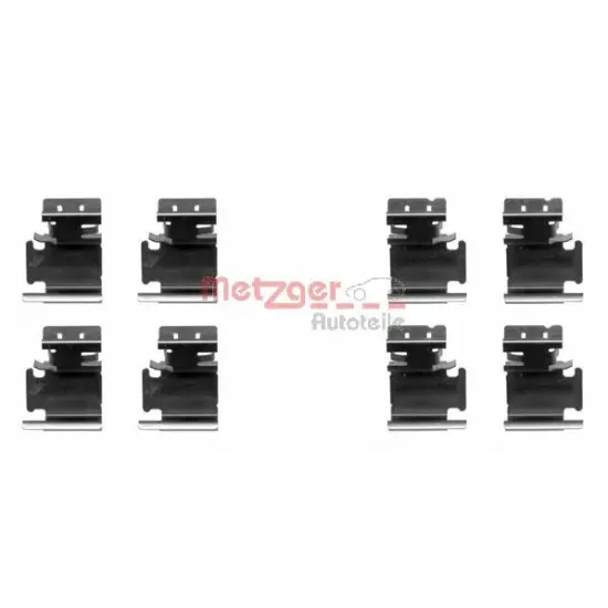 Set Accesorii, Placute Frana METZGER 109-1298