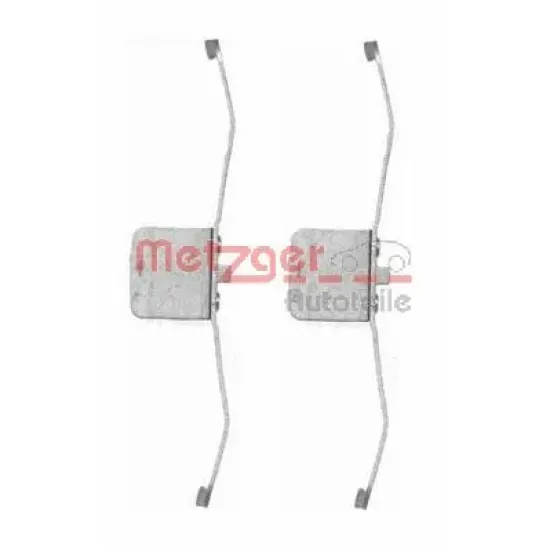 Set Accesorii, Placute Frana METZGER 109-1639