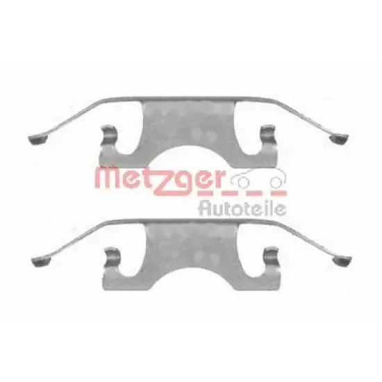 Set Accesorii, Placute Frana METZGER 109-1640