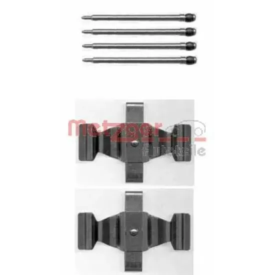 Set Accesorii, Placute Frana METZGER 109-1643