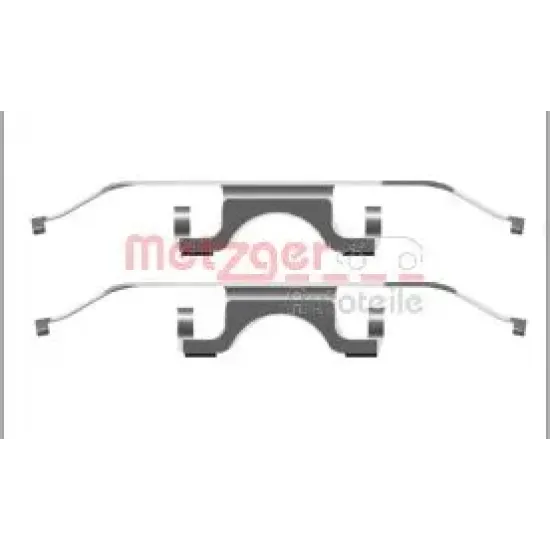 Set Accesorii, Placute Frana METZGER 109-1702