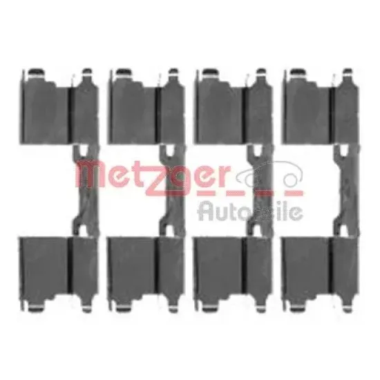 Set Accesorii, Placute Frana METZGER 109-1762