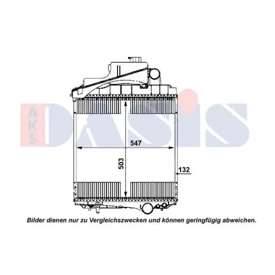 Racire Motor, Radiator