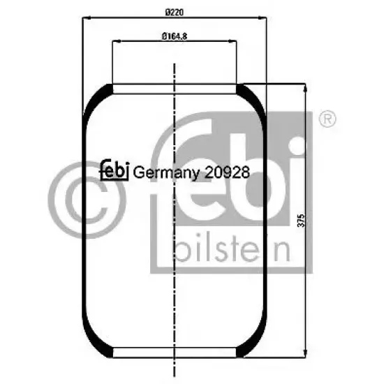 Suspensie Pneumatica, Burduf AIRTECH 110282AIR