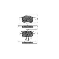 Set Placute Frana, Frana Disc