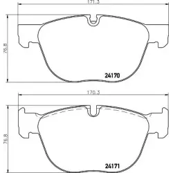 Set Placute Frana, Frana Disc