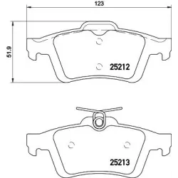 Set Placute Frana, Frana Disc