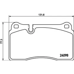 Set Placute Frana, Frana Disc