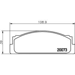 Set Placute Frana, Frana Disc