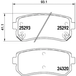 Set Placute Frana, Frana Disc