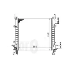 Racire Motor, Radiator