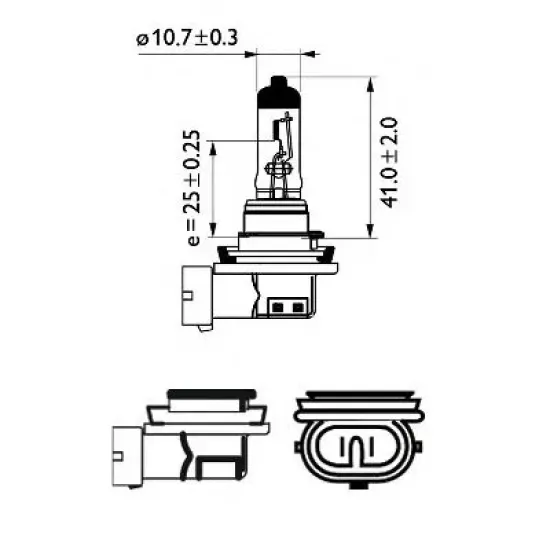 Lumini de Stationare, Far Pentru Viraje, Bec Incandescent, Bec Incandescent, Proiector Ceata, Far Faza Lunga, Bec Lumina Zi, Far Principal, Bec, Bec PHILIPS 12362LLECOC1