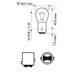 Lampa Frana / Lampa Spate, Lumina Ceata / Frana, Lampa Ceata Spate, Bec Incandescent, Lampa Frana, Lampa Spate, Bec