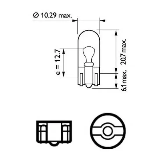 Iluminare Demarcare / Avertizare, Iluminare Compartiment Motor, Iluminare Numar Circulatie, Lumina Aditionala Frana, Lumina Securitate Usa, Lumini de Stationare, Iluminare Portbagaj, Lumini Interioare, Bec Incandescent, Lumina Portiera, Lumina Torpedou, L