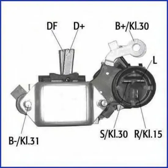 Alternator, Regulator HITACHI 132857