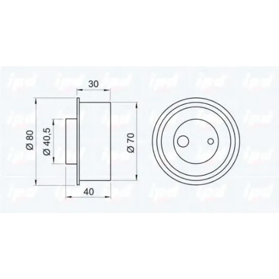 Curea Distributie, Rola Intinzator IPD 14-0722