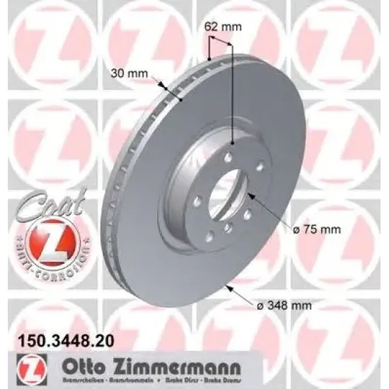 Disc Frana ZIMMERMANN 150.3448.20