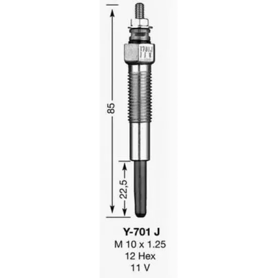 Bujie Incandescenta NGK 1566