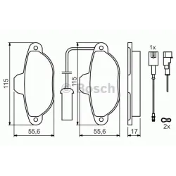 Set Placute Frana, Frana Disc