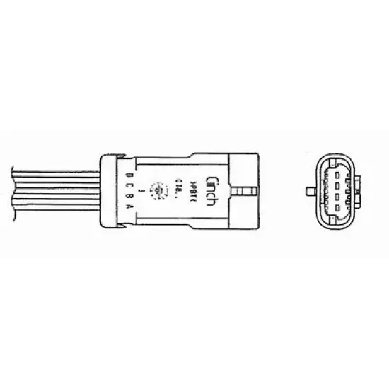 Sonda Lambda NGK 1704