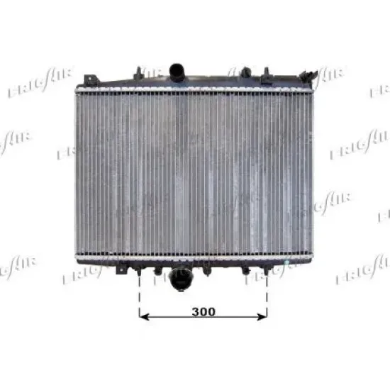 Racire Motor, Radiator FRIGAIR 0103.3063