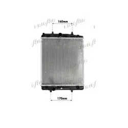 Racire Motor, Radiator