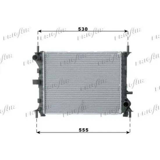 Racire Motor, Radiator FRIGAIR 0105.3056