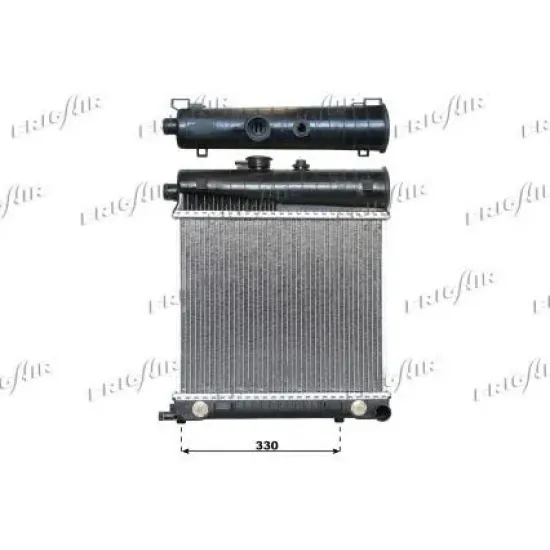 Racire Motor, Radiator FRIGAIR 0106.3087