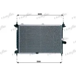 Racire Motor, Radiator