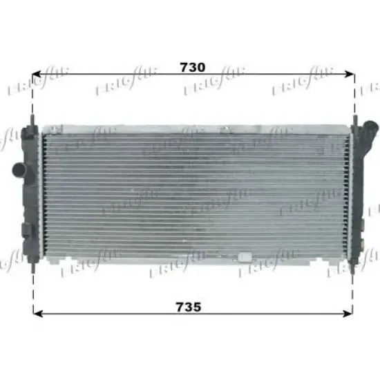 Racire Motor, Radiator FRIGAIR 0107.3043