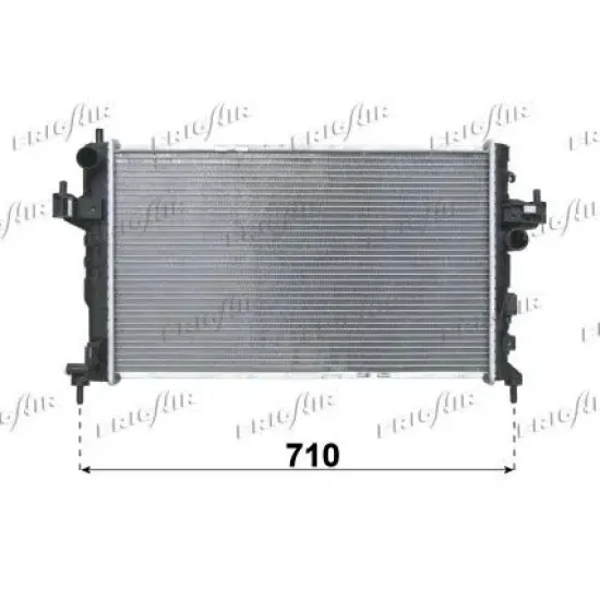 Racire Motor, Radiator FRIGAIR 0107.3100