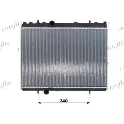 Racire Motor, Radiator