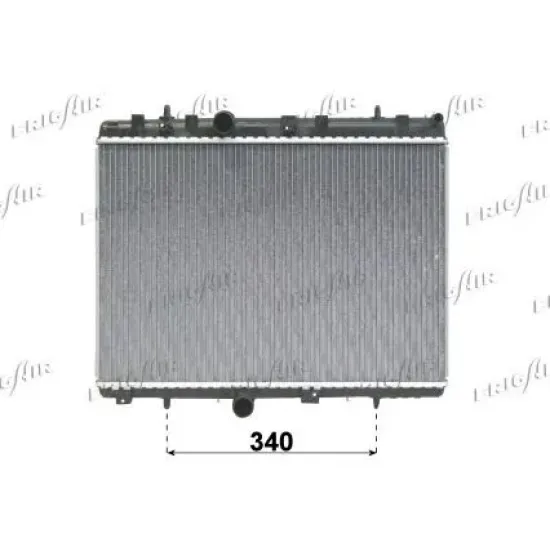 Racire Motor, Radiator FRIGAIR 0108.3081