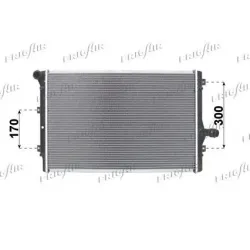 Racire Motor, Radiator