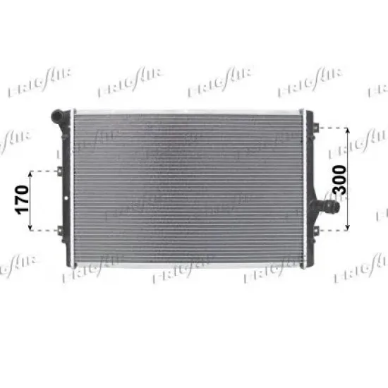 Racire Motor, Radiator FRIGAIR 0110.3066