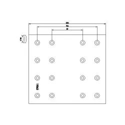 Set Garnituri de Frictiune, Frana Tambur