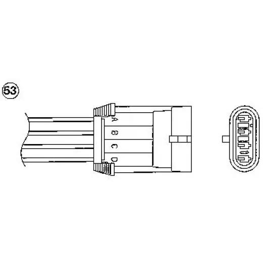 Sonda Lambda NGK 1938