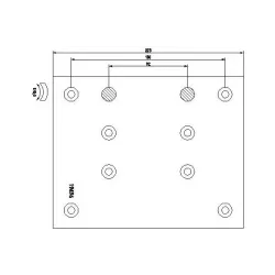 Set Garnituri de Frictiune, Frana Tambur