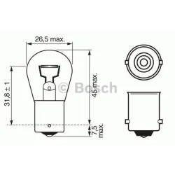 Semnalizator, Lampa Frana, Bec