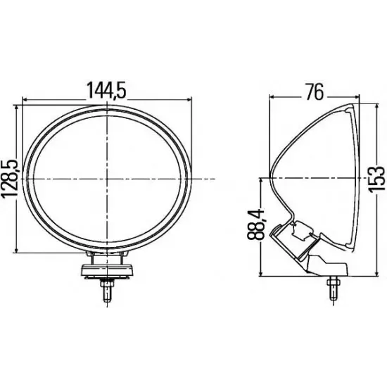 Set Faruri Faza Lunga HELLA 1F4 007 893-811