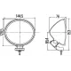 Set Faruri Faza Lunga HELLA 1F4 007 893-811