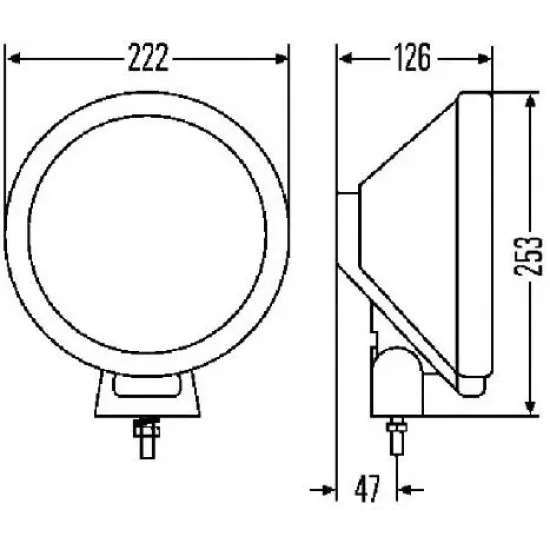 Far Faza Lunga HELLA 1F8 006 800-191