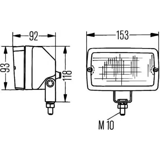 Lumina de Lucru HELLA 1GA 005 060-001