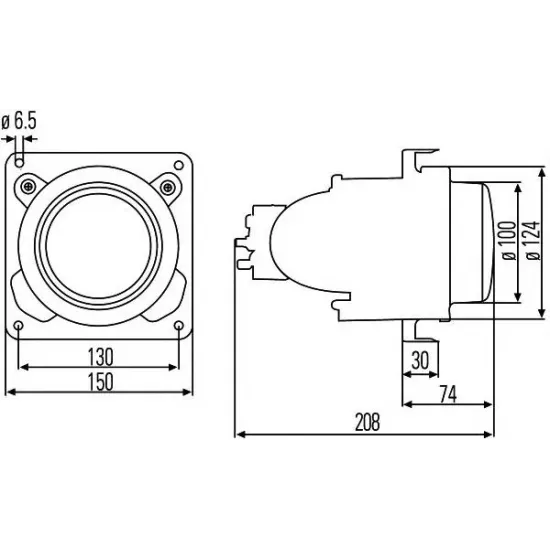 Far Faza Lunga, Insertie HELLA 1KL 007 834-027