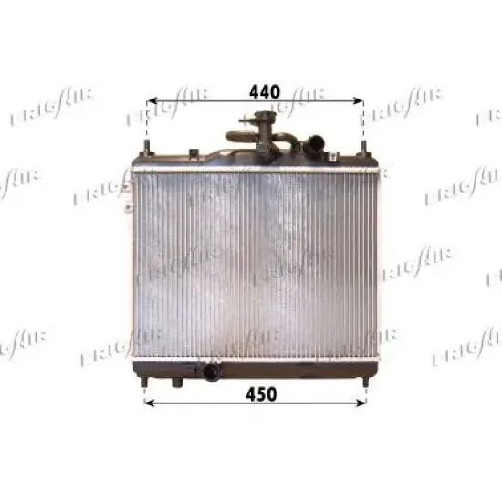 Racire Motor, Radiator FRIGAIR 0128.3093